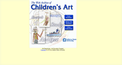 Desktop Screenshot of childart.indstate.edu
